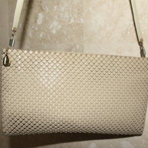 Whiting & Davis Tan Mesh Convertible Leather Strap